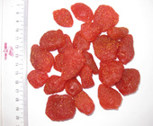 Dried strawberry