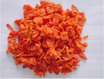 dehydrated carrot dice