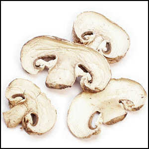 dried champignon slice