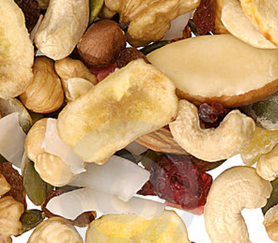 dried fruits and nuts