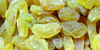 Dried Green Raisins