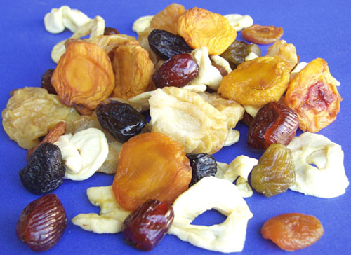 Mixed Dried Fruits Nutrition