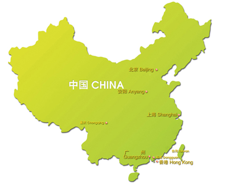 Map of China 